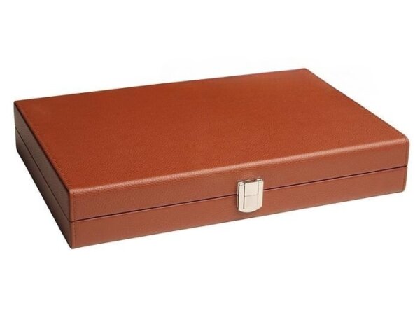 13-inch Premium Backgammon Set - Desert Brown - Image 6
