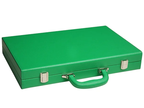 16-inch Premium Backgammon Set - Green - Image 7