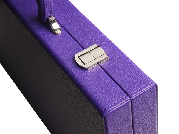 16-inch Premium Backgammon Set - Purple - Image 6