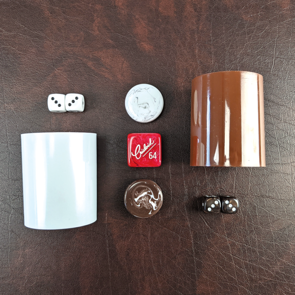 Classic Brown Champion Attaché Backgammon - Image 5