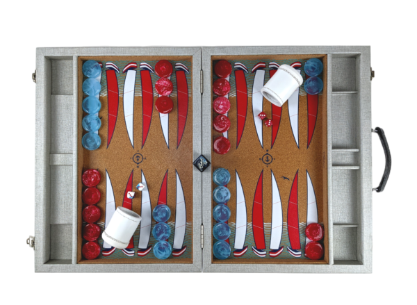 Ocean State Tournament Attaché Backgammon