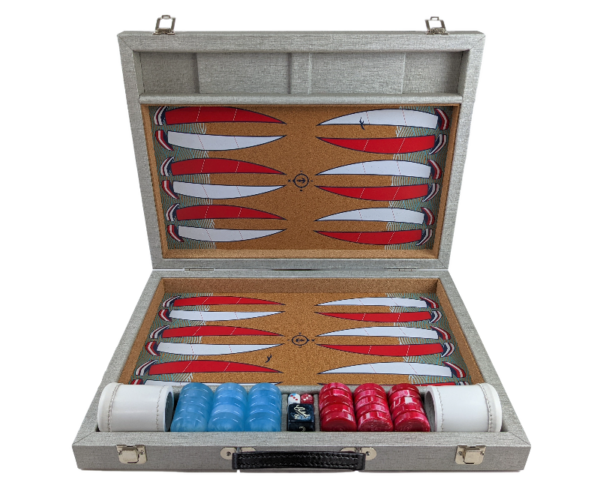 Ocean State Tournament Attaché Backgammon - Image 2