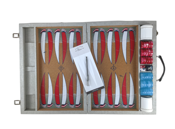 Ocean State Tournament Attaché Backgammon - Image 3