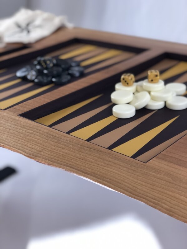 Legacy Boards Luxury Backgammon Table - Hang 12 - Image 7