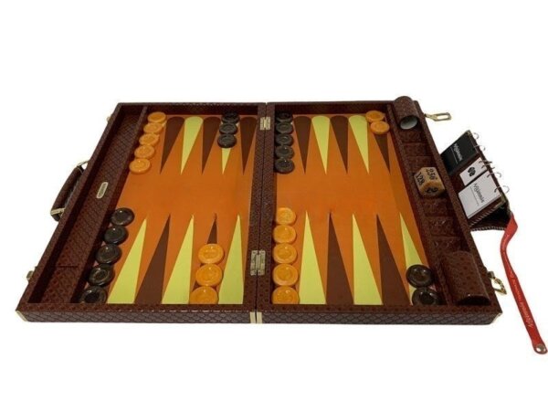 Tan Backgammon Set Octo