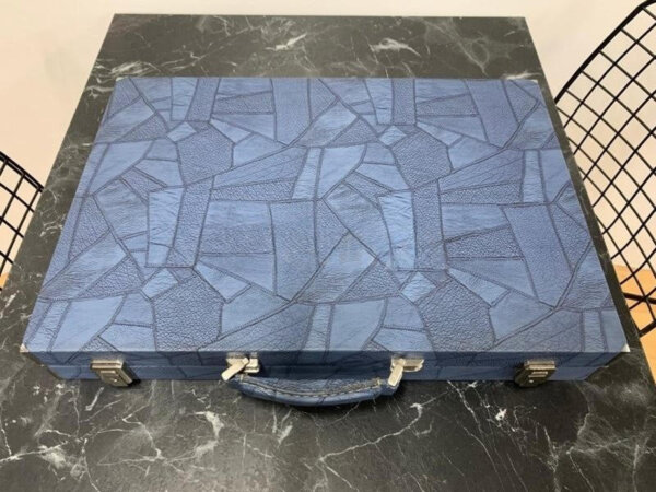 Tournament Size Patchwork Blue - Image 6