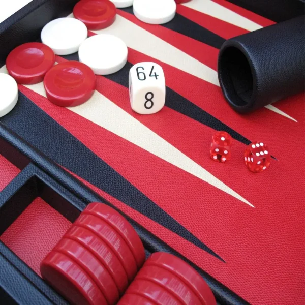 Leather & Acrylic Backgammon Sets - Image 9