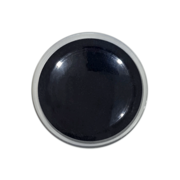 FM Gammon - 12mm CRYSTAL Black