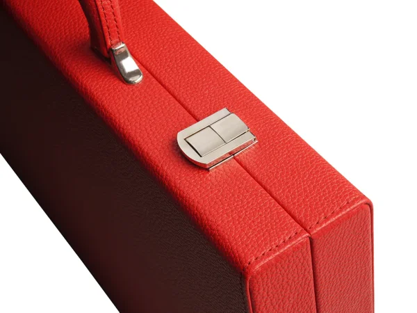 16-inch Premium Backgammon Set - Red - Image 6