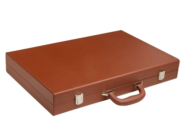 19-inch Premium Backgammon Set - Desert Brown - Image 7