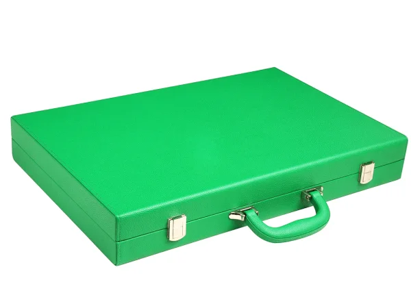 19-inch Premium Backgammon Set - Green - Image 7