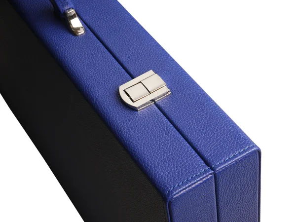 19-inch Premium Backgammon Set - Indigo Blue - Image 6