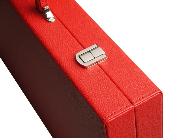19-inch Premium Backgammon Set - Red - Image 6