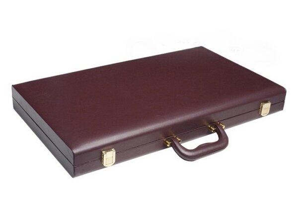 21-inch Tournament Backgammon Set - Brown - Image 5