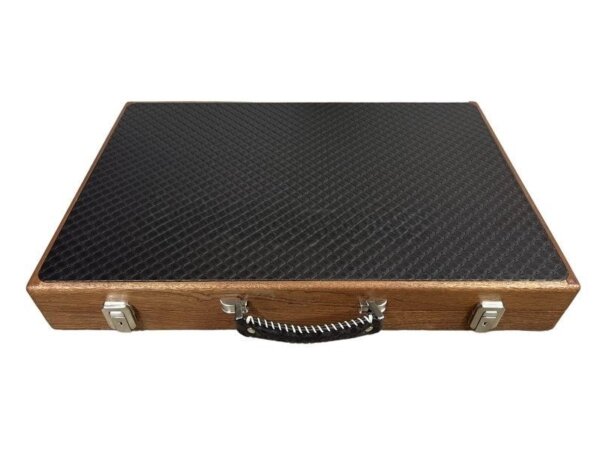 Abacus Backgammon Set Sapelli Wood - Image 6