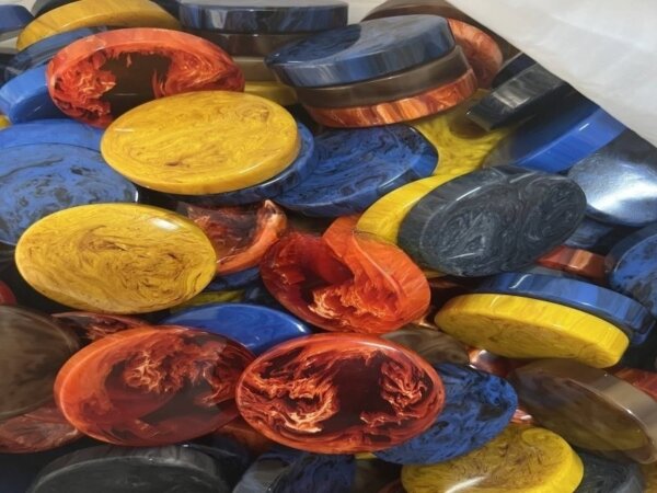 New Bakelite Checkers Any Size 10mm Thickness