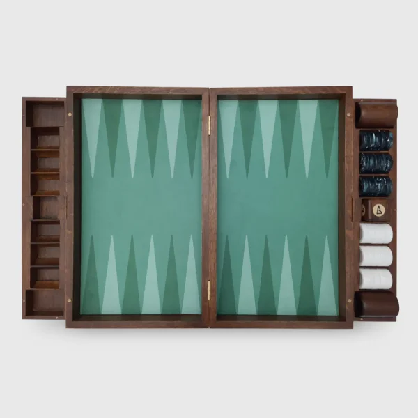 The Earth Board, Luxury Backgammon Set, Innovative Design, Eco-friendly - Image 4