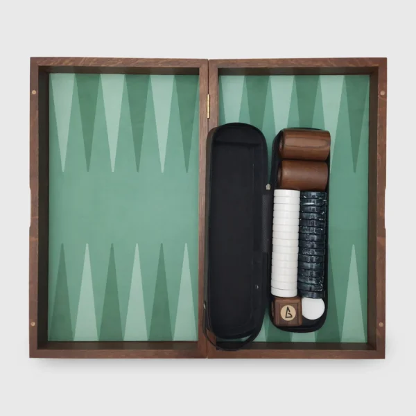 The Earth Board, Luxury Backgammon Set, Innovative Design, Eco-friendly - Image 5