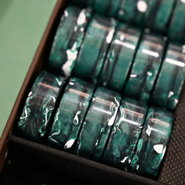 The Mini Earth Board, Luxury Backgammon Travel Set - Image 3