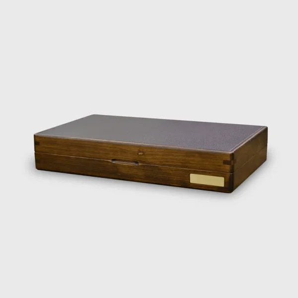 The Mini Earth Board, Luxury Backgammon Travel Set - Image 5