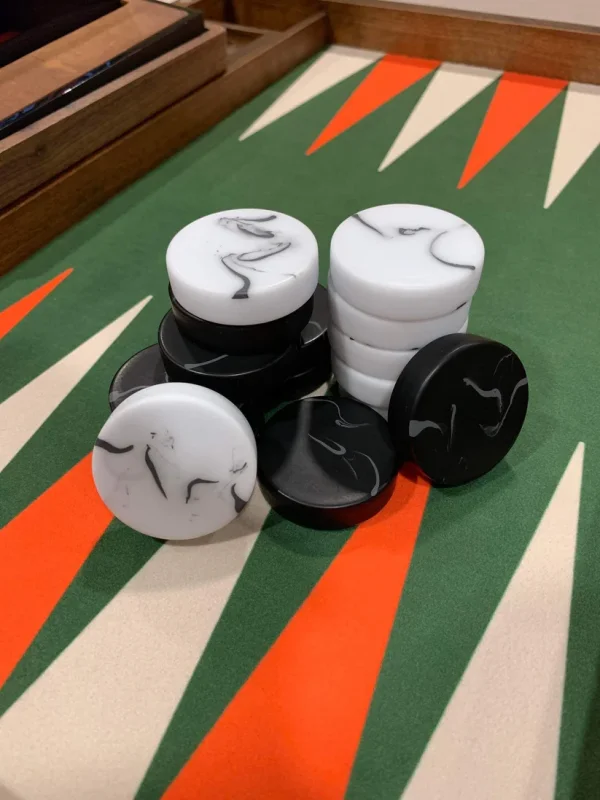 Monte Carlo Board, Style: Monte Carlo, Luxury Backgammon Set - Image 4