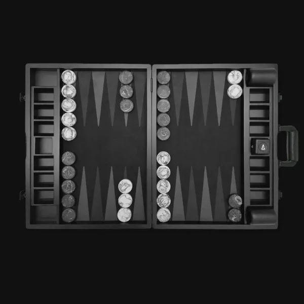 The VOID Board, Galaxy Series, Original VOID Edition, Luxury Backgammon Set