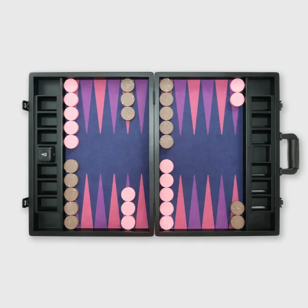 The VOID Board, 2nd Generation, Andromeda Edition, Interstellar Series, Luxury Backgammon Set