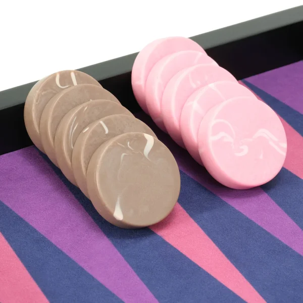 The VOID Board, 2nd Generation, Andromeda Edition, Interstellar Series, Luxury Backgammon Set - Image 4