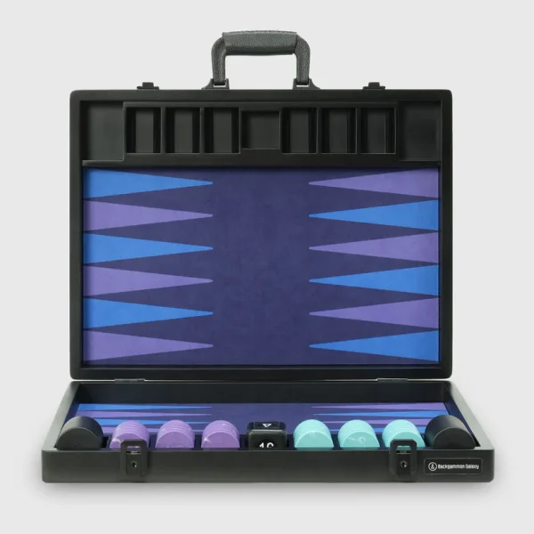 The VOID Board, 2nd Generation, Aurora Edition, Interstellar Series, Luxury Backgammon Set - Image 2
