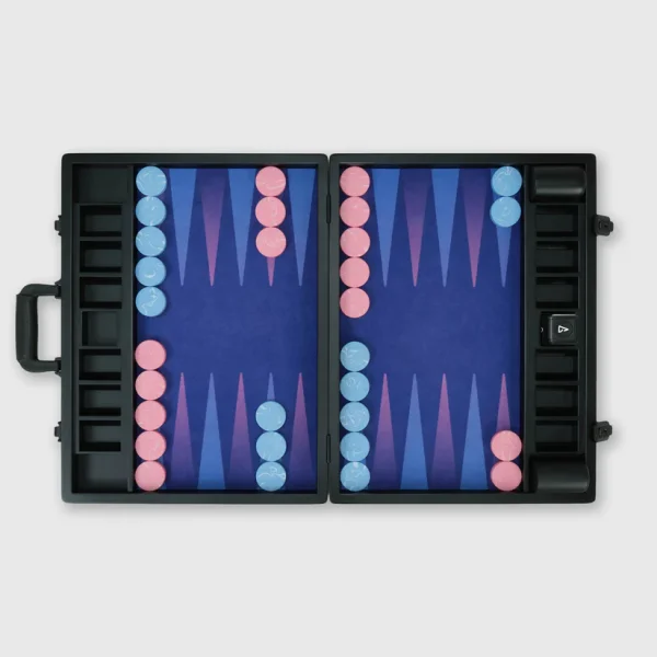 The VOID Board, 2nd Generation, Quantum Edition, Interstellar Series, Luxury Backgammon Set