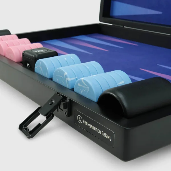 The VOID Board, 2nd Generation, Quantum Edition, Interstellar Series, Luxury Backgammon Set - Image 3