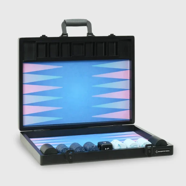 The VOID Board, 2nd Generation, Vega Edition, Interstellar Series, Luxury Backgammon Set - Image 4
