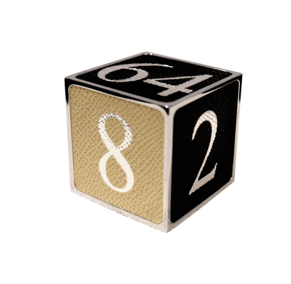GP - Leather Backgammon Doubling Cube - Image 2