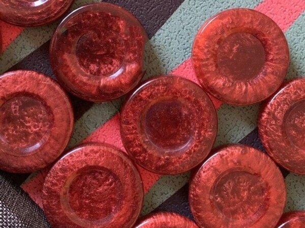 ArtGammon - Bordeaux - Polyester 44.5mm