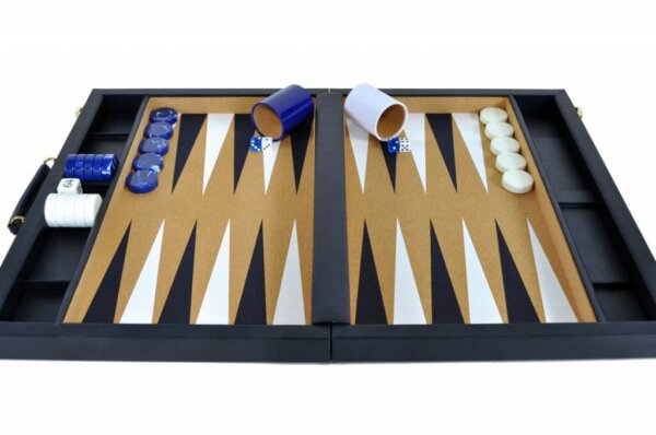 Classic Blue Champion Attaché Backgammon