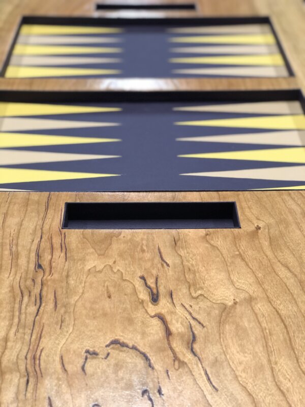 Legacy Boards Luxury Backgammon Table - Hang 12 - Image 6