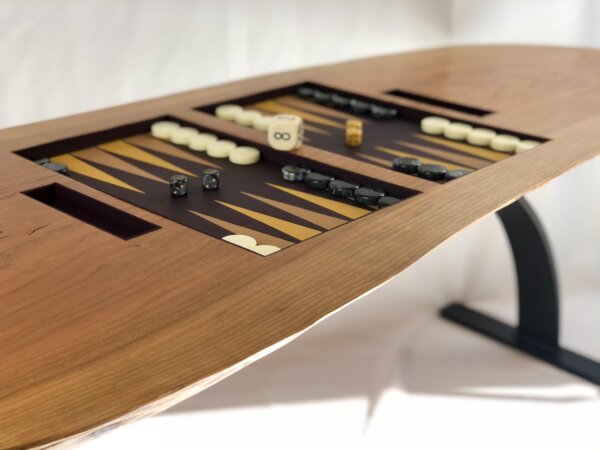 Legacy Boards Luxury Backgammon Table - Hang 12 - Image 3