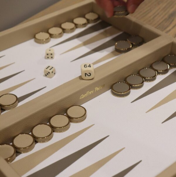 Travel Backgammon Board – Inlayed - Image 6