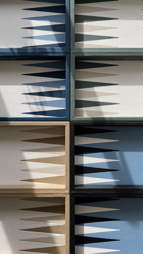 Travel Backgammon Board – Inlayed - Image 3