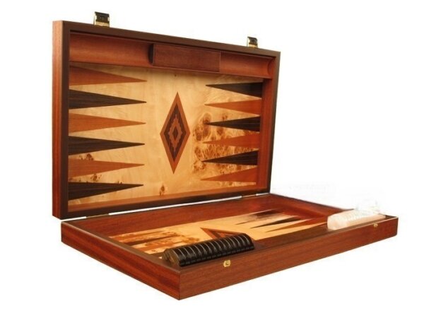 Lupo Root Backgammon Set - Large - Lupo Field - Image 2