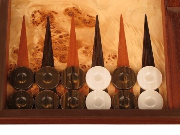 Lupo Root Backgammon Set - Large - Lupo Field - Image 3