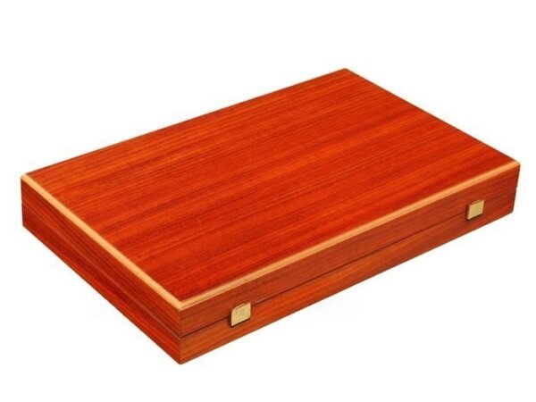 Padauk Backgammon Set - Large - Padauk Field - Image 5