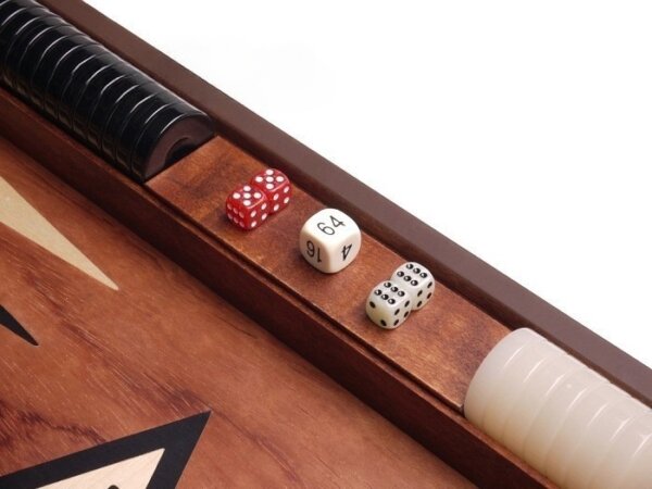 Rosewood Backgammon Set - Large - Rosewood Field - Image 3