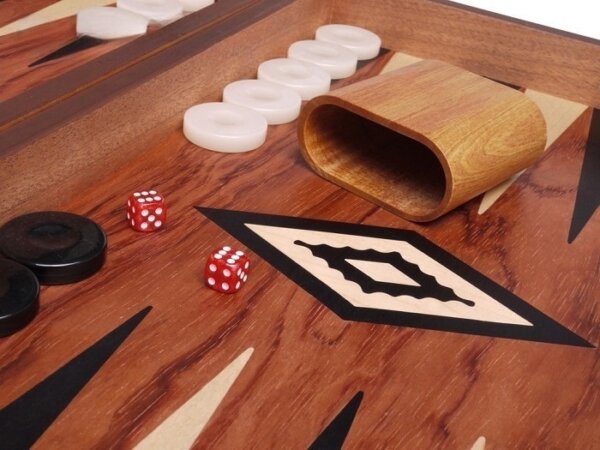 Rosewood Backgammon Set - Large - Rosewood Field - Image 4