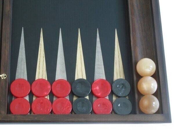 Sensation Backgammon Set with Racks - Model 402 - Image 3