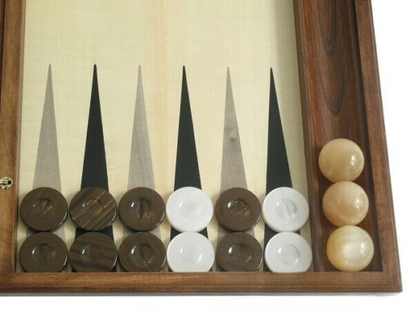 Sensation Backgammon Set with Racks - Model 403 - Image 2
