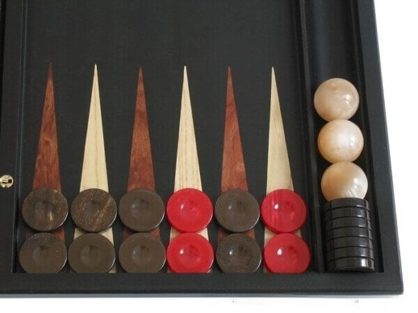 Sensation Backgammon Set with Racks - Model 409 - Image 3