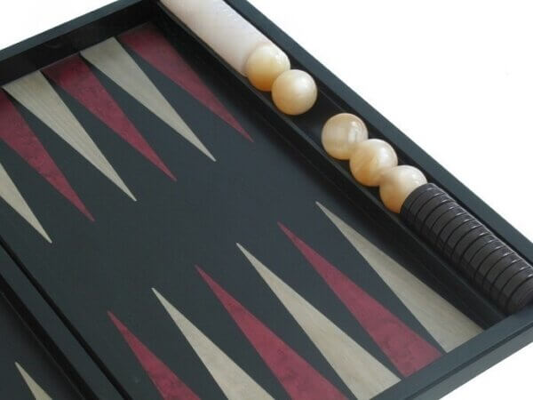 Sensation Backgammon Set with Racks - Model 409 - Image 4