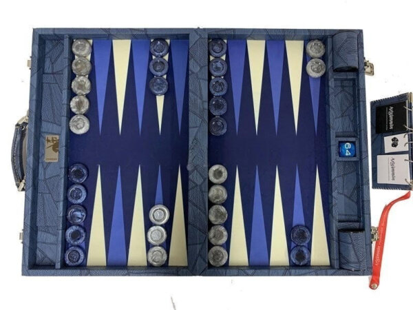 Tournament Size Patchwork Blue