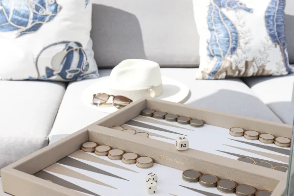 Travel Backgammon Board – Inlayed - Image 7